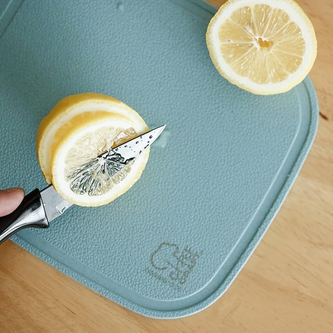 Chef Craft Wheat Straw Cutting Board and Knife Set