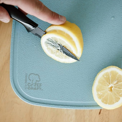 Chef Craft Wheat Straw Cutting Board and Knife Set